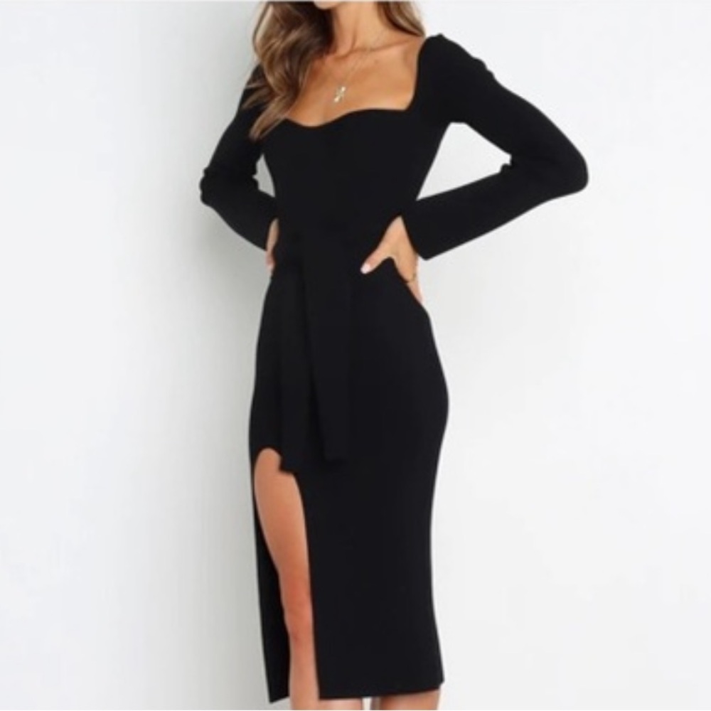 Petal and Pup Aquerelle Dress in Black, size 6